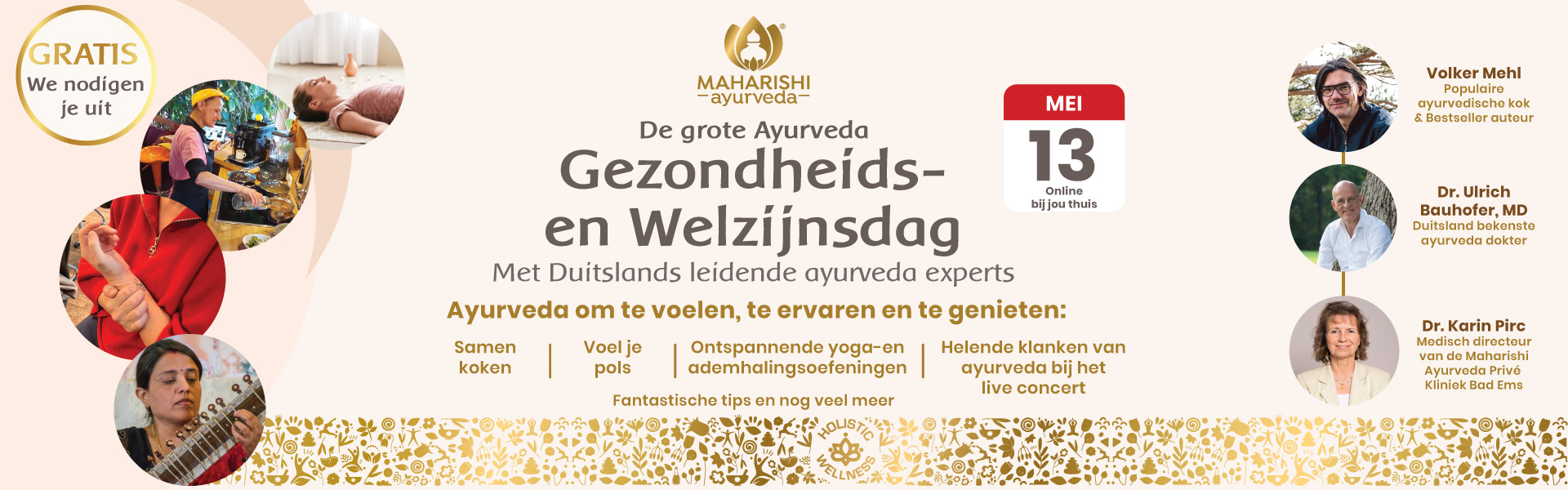 De grote Ayurveda gezondheids- & welzijnsdag