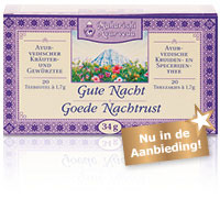 Goede nachtrust thee